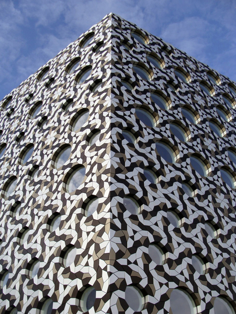 FOA Design Tile-Covered Facade for London College