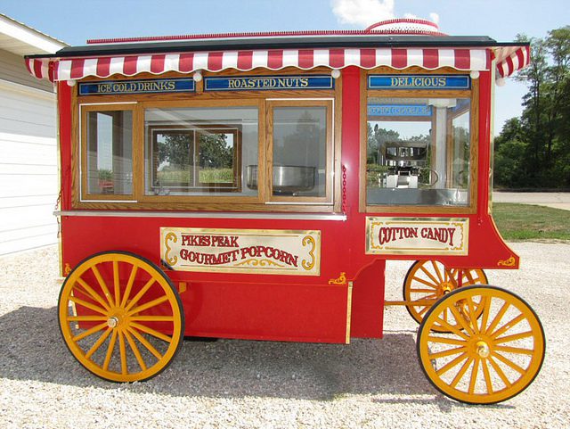 ALPOLIC Composite Panels Renew Famous Gourmet Popcorn Wagon