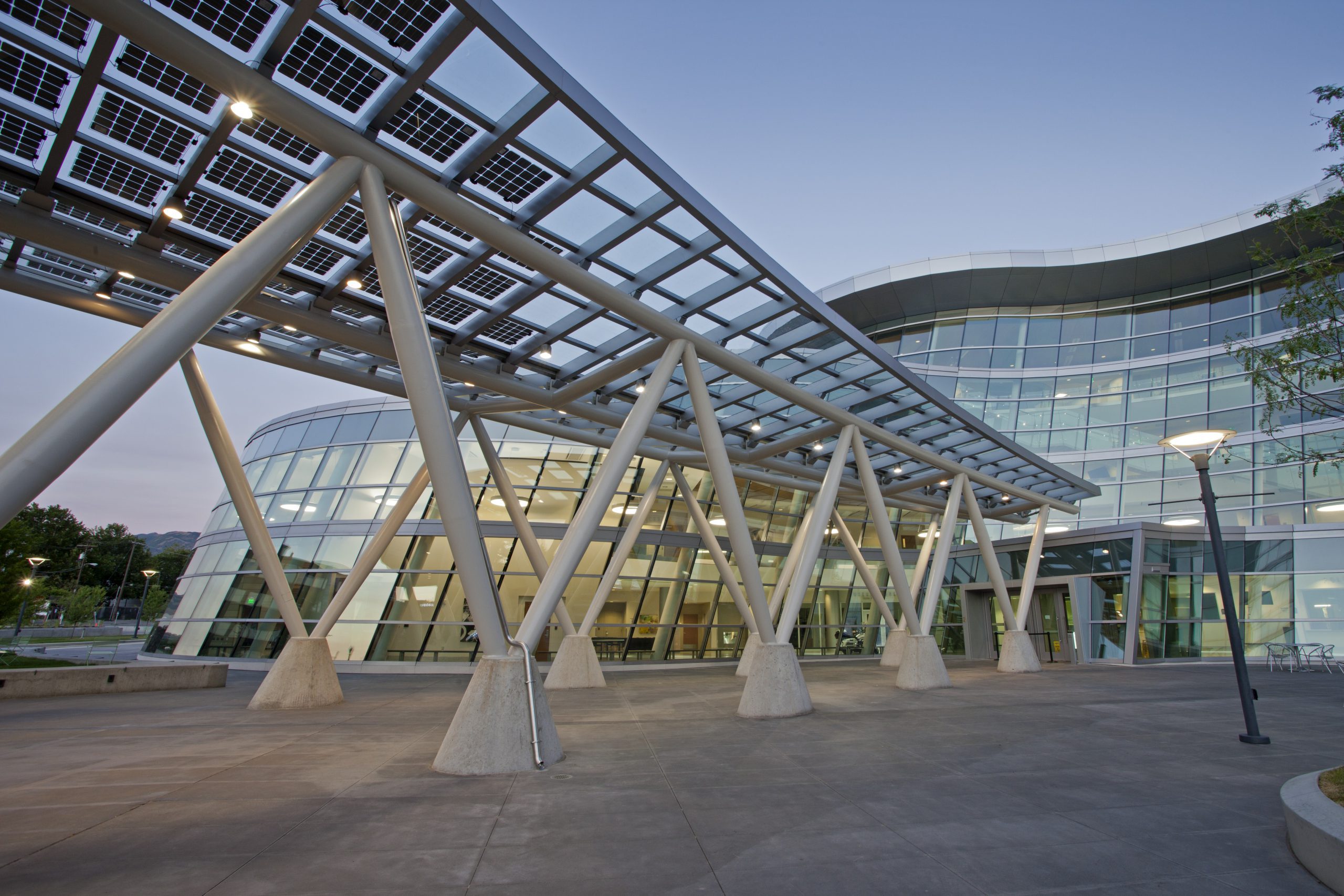 Valspar Adds Pearlescent Accents to Salt Lake City Public Safety Building